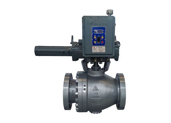 12" 900磅 WCB材质 电液驱动硬密封耐磨C型球阀